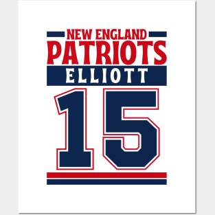 New England Patriots Elliott 15 Edition 3 Posters and Art